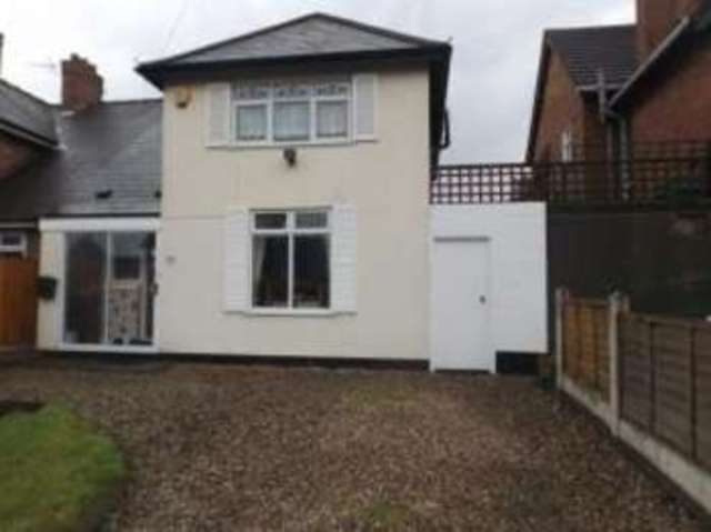 house front Image of 3 Bedroom Semi-Detached For Sale at Walsall West Midlands Bloxwich, WS3 3AD Image of house front
